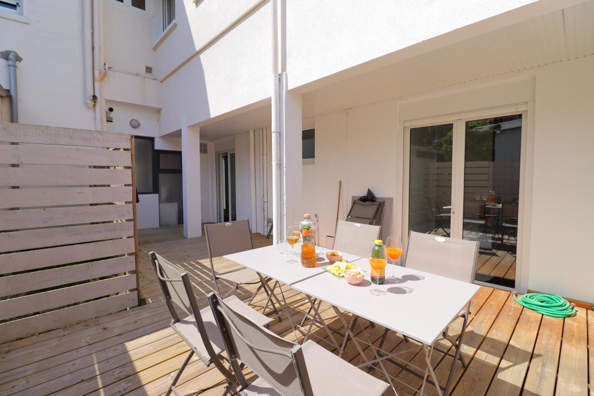 Le Spazioso - T3 Arcachon Avec Terrasse Privative Camera foto