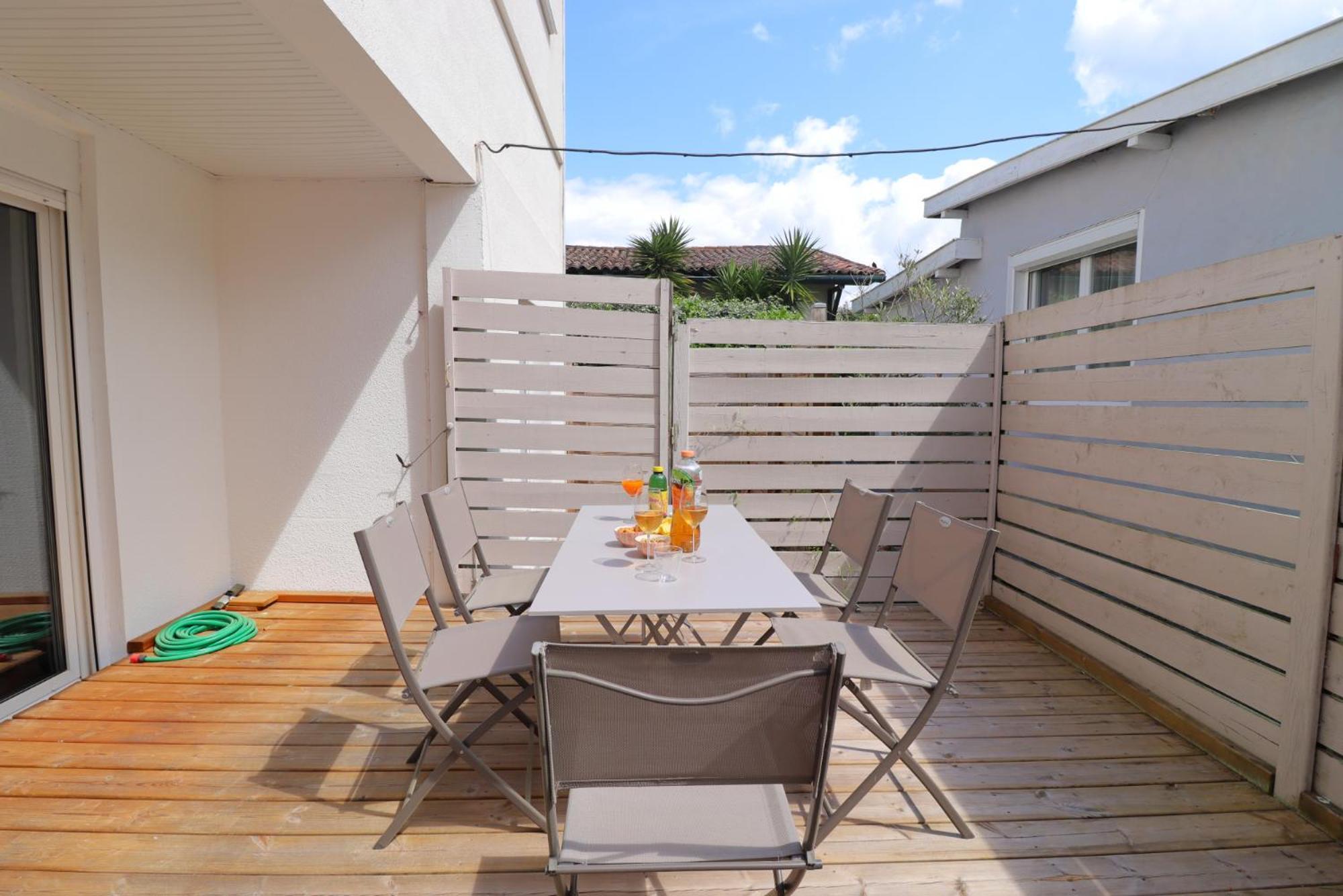 Le Spazioso - T3 Arcachon Avec Terrasse Privative Camera foto